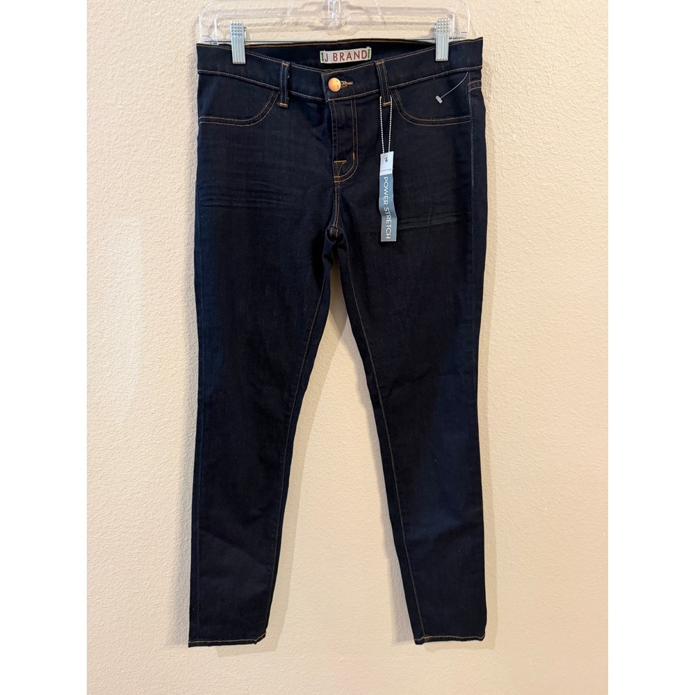 J Brand Power Stretch Leggings Starless Dark Indigo Skinny Jeans 9010216 Size 29